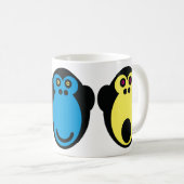 Mug Visages de singe (Devant droit)