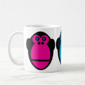 Mug Visages de singe (Gauche)