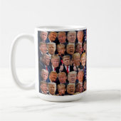 Mug Visages Drôles De Trump (Gauche)