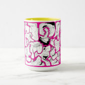 Mug Visages PinKo Art Linéaire (Centre)