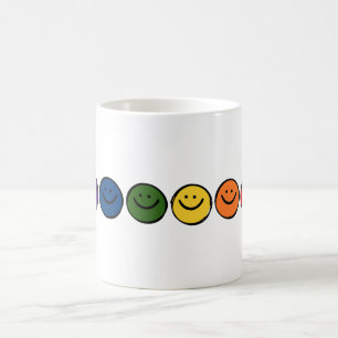 Mug  Visages Souriants Arc-en-Ciel 