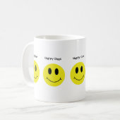 Mug Visages souriants Classique Jours heureux (Devant gauche)