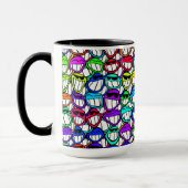 Mug Visages souriants cool (Gauche)