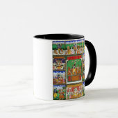 Mug Vishnu au centre de ses dix avatars, Jaipur, R (Devant droit)