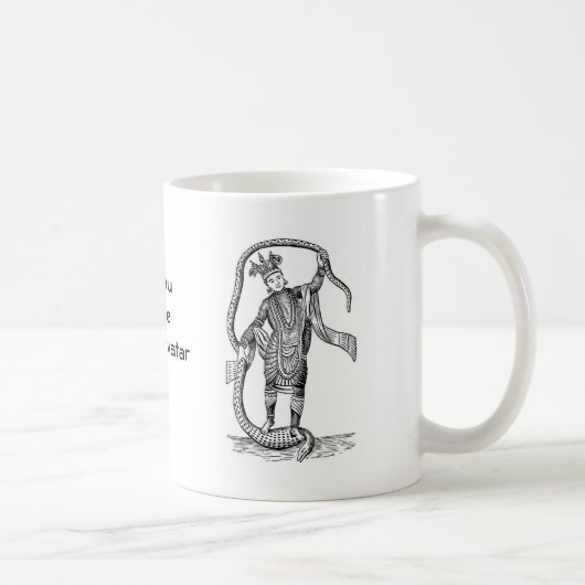Mug Vishnu dans le 8ème avatar (Droite)