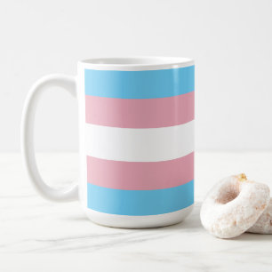 Mug Visibilité du drapeau de fierté transgenre de Slip