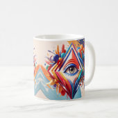 Mug Vision 1 diversifiée unique (Devant droit)