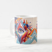 Mug Vision 1 diversifiée unique (Devant gauche)