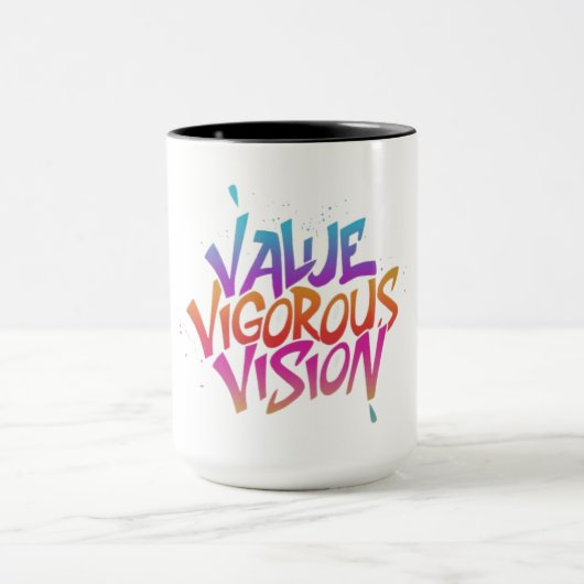 Mug Vision de la valeur (Centre)