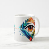 Mug Vision diversifiée unique 2 (Devant droit)