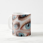Mug Vision psychédélique : illusion de l'oeil Abstrait (Devant gauche)