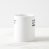 Mug Visionnaire Dirigeant Pause Café Humour Sarcastiqu (Centre)