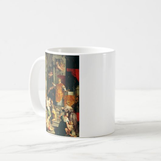 Mug Visions d'Ignace par Peter Paul Rubens (Devant gauche)