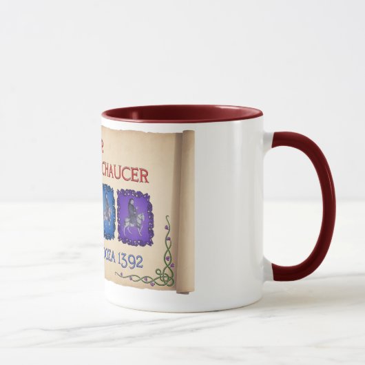 Mug Visite de Chaucer "Feudalpalooza" 1392 (tasse) (Droite)