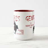 Mug Visite de Genghis "Kahn-tagious" (tasse/Stein) (Centre)