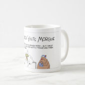 Mug Visite de morgue d'araignée (Devant droit)