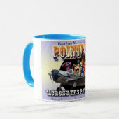 Mug Visite injustifiée de l'Europe (Devant gauche)