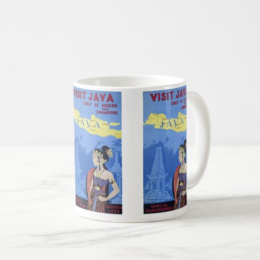 Mug Visiter Java (Devant droit)