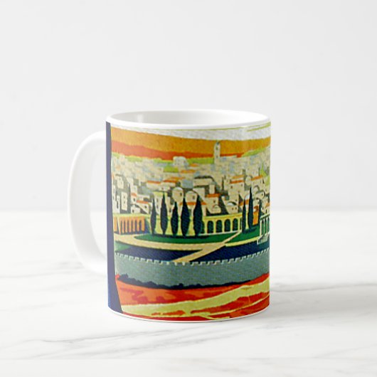Mug Visiter Palestine Gros plan (Devant gauche)