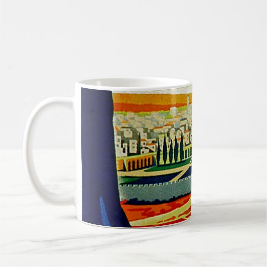 Mug Visiter Palestine Gros plan (Gauche)