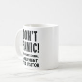 Mug Visiteur du parc d'attractions (Devant gauche)