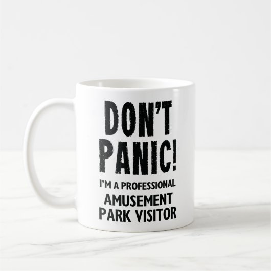 Mug Visiteur du parc d'attractions (Gauche)