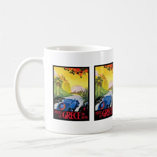 Mug Visitez La Grece (Gauche)