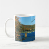 Mug Visitez PA Wilds Pont pittoresque Souvenir Casey (Gauche)