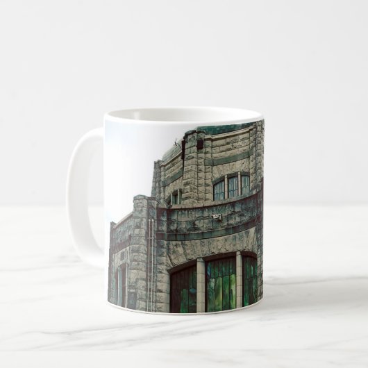 Mug Vista House, gorge de Columbia, Oregon (Devant gauche)