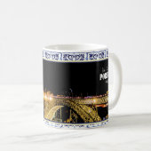 Mug Vista nocturna da Ponte D. Luís I no Porto (Devant droit)