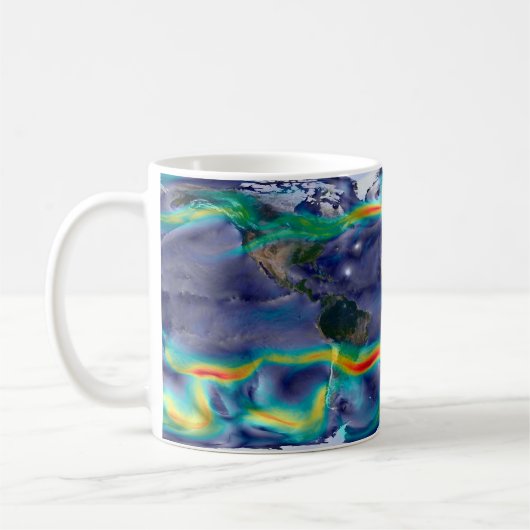 Mug Visualisation Des Vents Mondiaux. (Gauche)