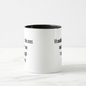 Mug Visualisez vos rêves jusqu'à.. Café (Centre)