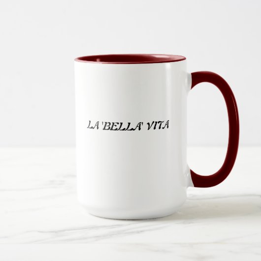 Mug vita de bella de La (Droite)