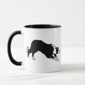 Mug Vitesse de border collie (Gauche)