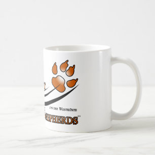 Mug Vitesse de fan de bergers allemands de côte ouest