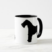 Mug Vitesse de Fox Terrier à poils durs (Devant droit)