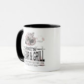 Mug Vitesse de MIXED MARTIAL ART d'Armbar et de gril (Devant gauche)