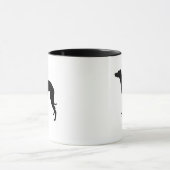 Mug Vitesse de whippet (Centre)