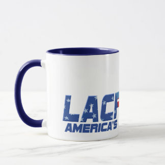 Mug Vitesse du sport de l'Amérique de lacrosse