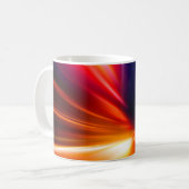 Mug vitesse sur la nuit road abstract, arrière - plan, (Devant gauche)