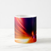 Mug vitesse sur la nuit road abstract, arrière - plan, (Centre)