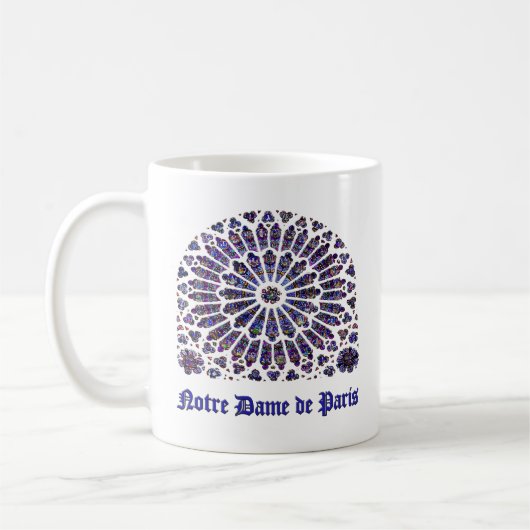 Mug Vitrail de la cathédrale Notre-Dame de Paris (Gauche)