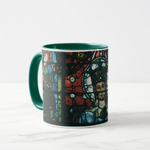 Mug Vitrail d'église religieux vintage