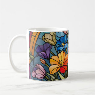 Mug Vitrail floral