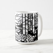 Mug Vitraux de jardin (Devant droit)