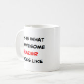 Mug vitré, génial (Devant gauche)