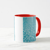 Mug vitres de piscine (Devant droit)