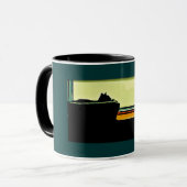 Mug Vitrines de dessin (Devant gauche)