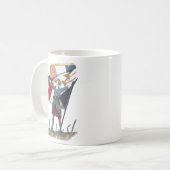 Mug Viva la France Uniforme militaire féministe et dra (Devant gauche)