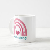 Mug Viva Magenta Boho à couper le souffle (Devant gauche)
